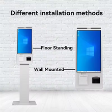 Load image into Gallery viewer, Joyreap Food Kiosk Restaurant Hotel Supermarket Tabletop Self Order Machine Floor Stand Digital Automatic Self Service Payment Kiosk