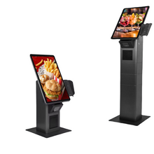 Load image into Gallery viewer, Joyreap 15.6/21.5/24 Inch Self Service Payment Kiosk Touch Screen Self Ordering Terminal With Printer/Barcode&QR Code Scanner