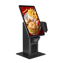 Load image into Gallery viewer, Joyreap 15.6/21.5/24 Inch Self Service Payment Kiosk Touch Screen Self Ordering Terminal With Printer/Barcode&QR Code Scanner
