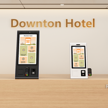 Load image into Gallery viewer, Joyreap Self Service Touch Kiosk 21.5/24/27/32 Inch Self-Service Ordering Machine with Printer