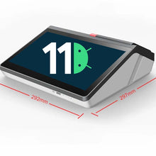 Load image into Gallery viewer, Joyreap Multifunctional cashier all-in-one machine 11.6-inch touch screen Pos system terminal with built in Printer and Scanner